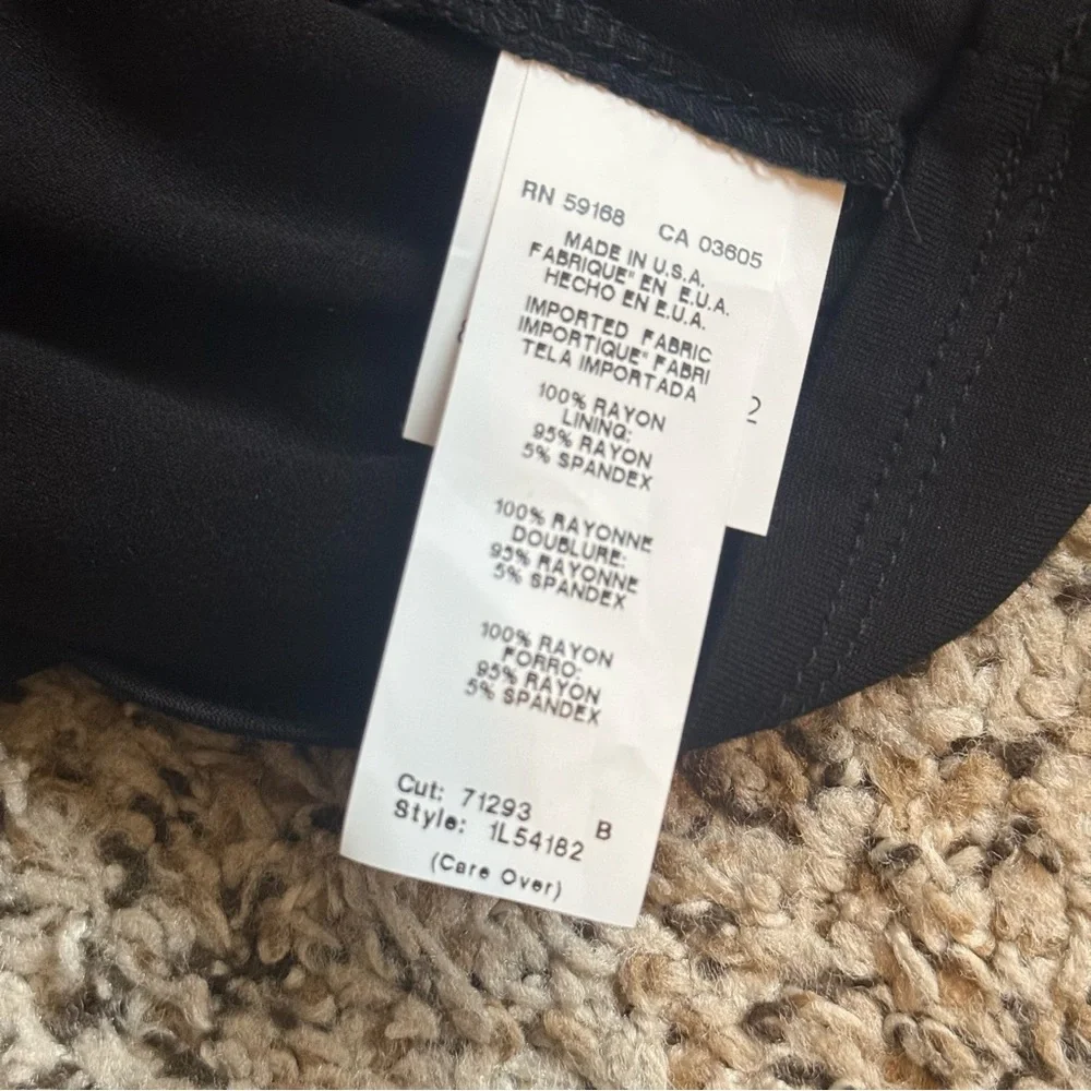 Karen Kane Hummingbird Print Lined Dolman Short Sleeve Flowy Blouse Womens Small - Picture 13 of 14